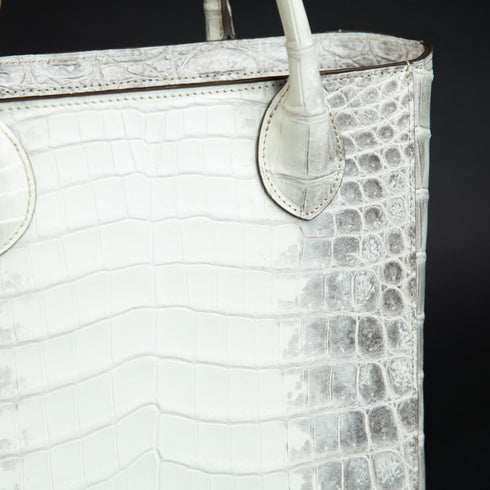ハーフミリオン-Himalayan Crocodile Leather- スノーホワイト - SINSIN
