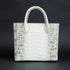 ハーフミリオン-Himalayan Crocodile Leather- スノーホワイト - SINSIN