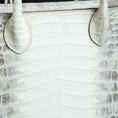 ハーフミリオン-Himalayan Crocodile Leather- スノーホワイト - SINSIN