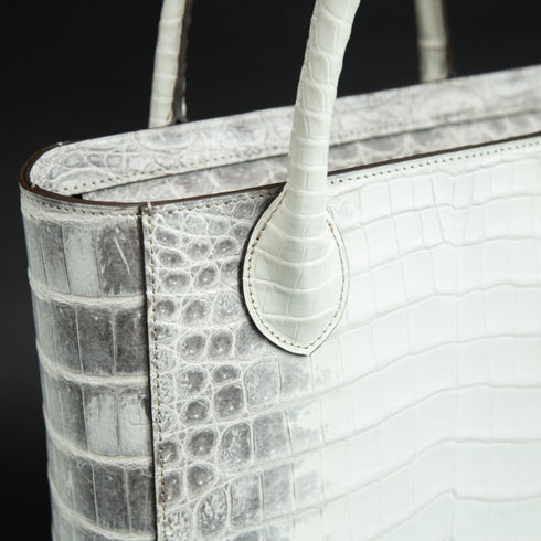 ハーフミリオン-Himalayan Crocodile Leather- スノーホワイト - SINSIN