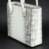 ハーフミリオン-Himalayan Crocodile Leather- スノーホワイト - SINSIN