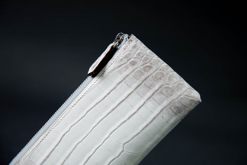 ヒマラヤクロコダイルレザー 極小L字長財布 Flute - フルート - 新進工房