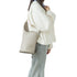 大人アシンメトリーバケットバッグ - Premium Leather - SINSIN