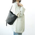 大人アシンメトリーバケットバッグ - Premium Leather - SINSIN