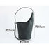 大人アシンメトリーバケットバッグ - Premium Leather - SINSIN