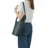 大人アシンメトリーバケットバッグ - Premium Leather - SINSIN