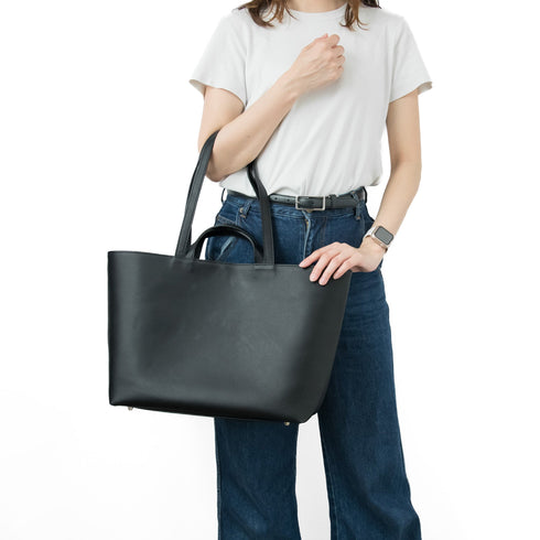 大人ダブルハンドルトート - Premium Leather - SINSIN