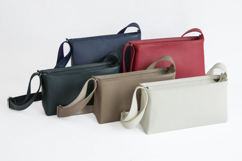 大人レクタングルショルダー プレミアムレザー - 新進工房