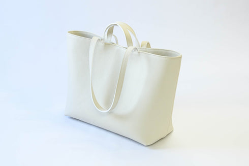 大人ダブルハンドルトート プレミアムレザー - 新進工房