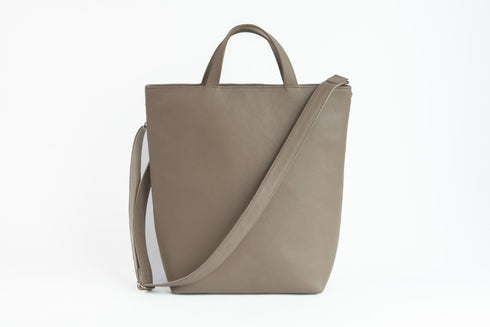 大人ショルダートート プレミアムレザー - 新進工房