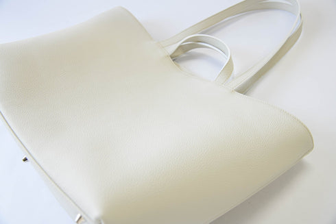 大人ダブルハンドルトート プレミアムレザー - 新進工房