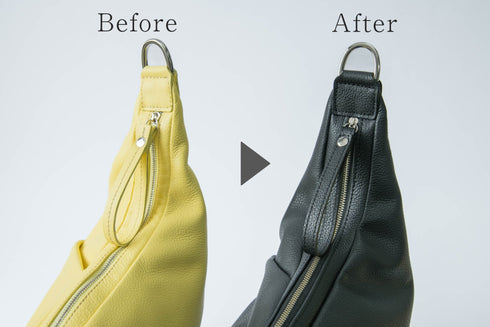 大人ムーンバッグ プレミアムレザー - 新進工房