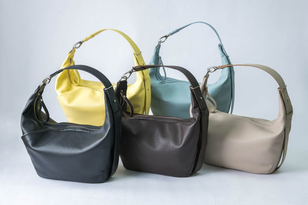 大人ムーンバッグ プレミアムレザー - 新進工房