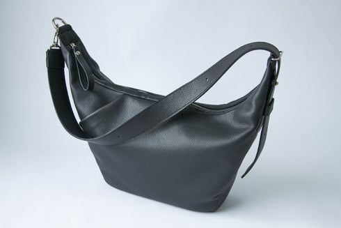 大人ムーンバッグ プレミアムレザー - 新進工房