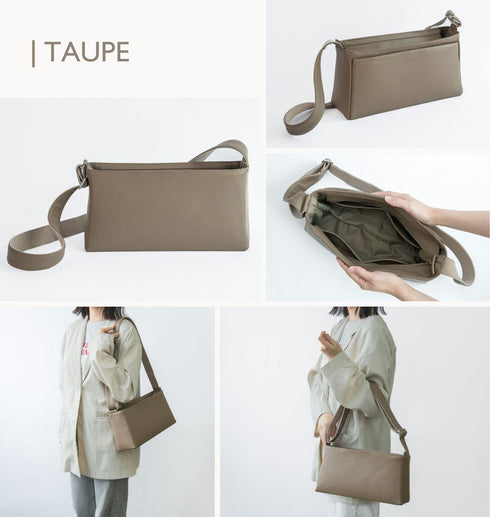 大人レクタングルショルダー プレミアムレザー - 新進工房