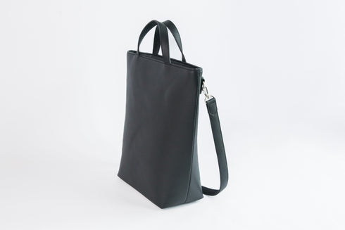 大人ショルダートート プレミアムレザー - 新進工房