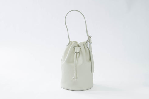 大人巾着バッグ プレミアムレザー - 新進工房