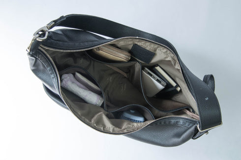 大人ムーンバッグ プレミアムレザー - 新進工房