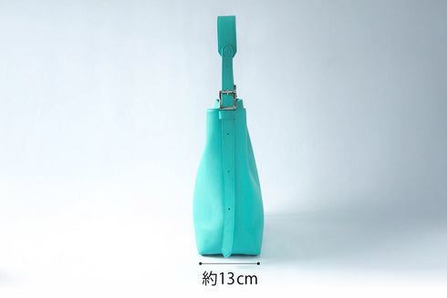 大人バケットバッグ プレミアムレザー - 新進工房