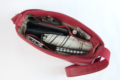 大人レクタングルショルダー プレミアムレザー - 新進工房