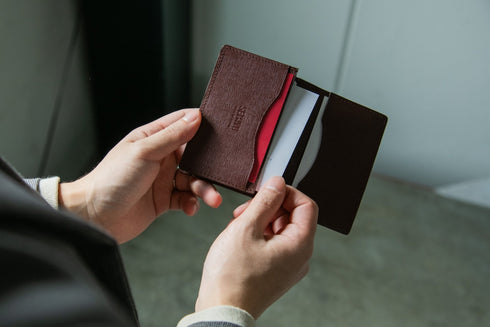 【数量限定】ブリレザーで作る「名刺入れ」 - 新進工房