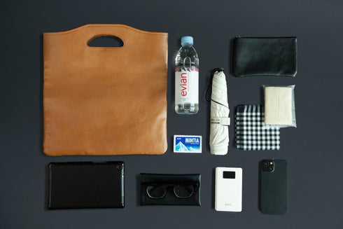 大人クラッチバッグ マテーラレザー - 新進工房