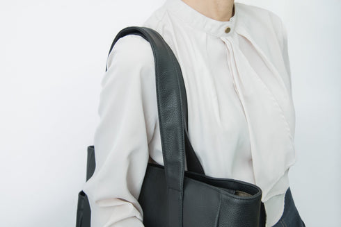 大人トートバッグ プレミアムレザー - 新進工房