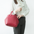 大人パンプキンバッグ -Premium Leather-