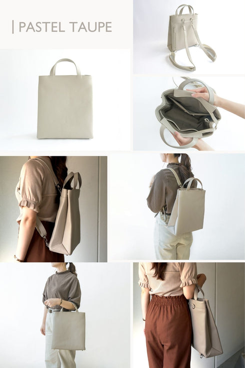 大人革袋リュックslim プレミアムレザー - 新進工房