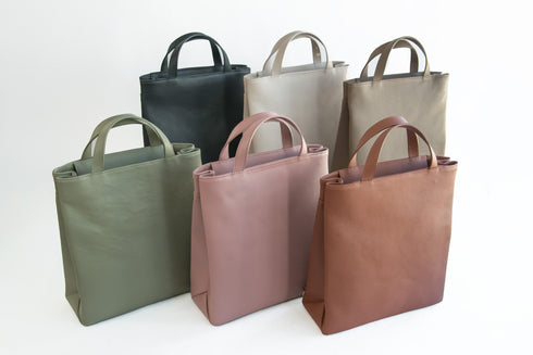 大人革袋リュックslim プレミアムレザー - 新進工房