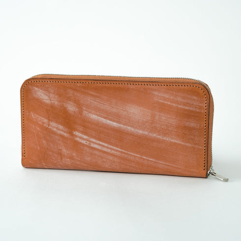 CF 4月末発送 ブライドルレザー 極小長財布 batard-バタール- - 新進工房