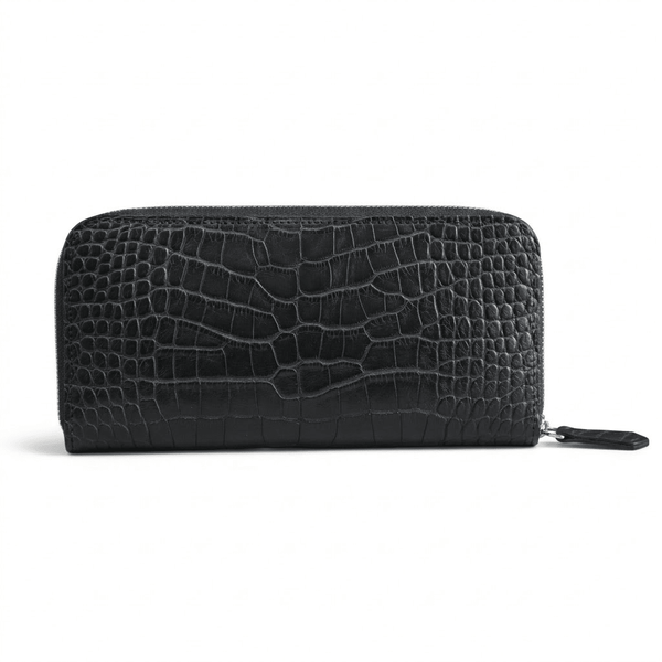 バタール -Alligator leather- ブラック (発送時期:2026年5月末)