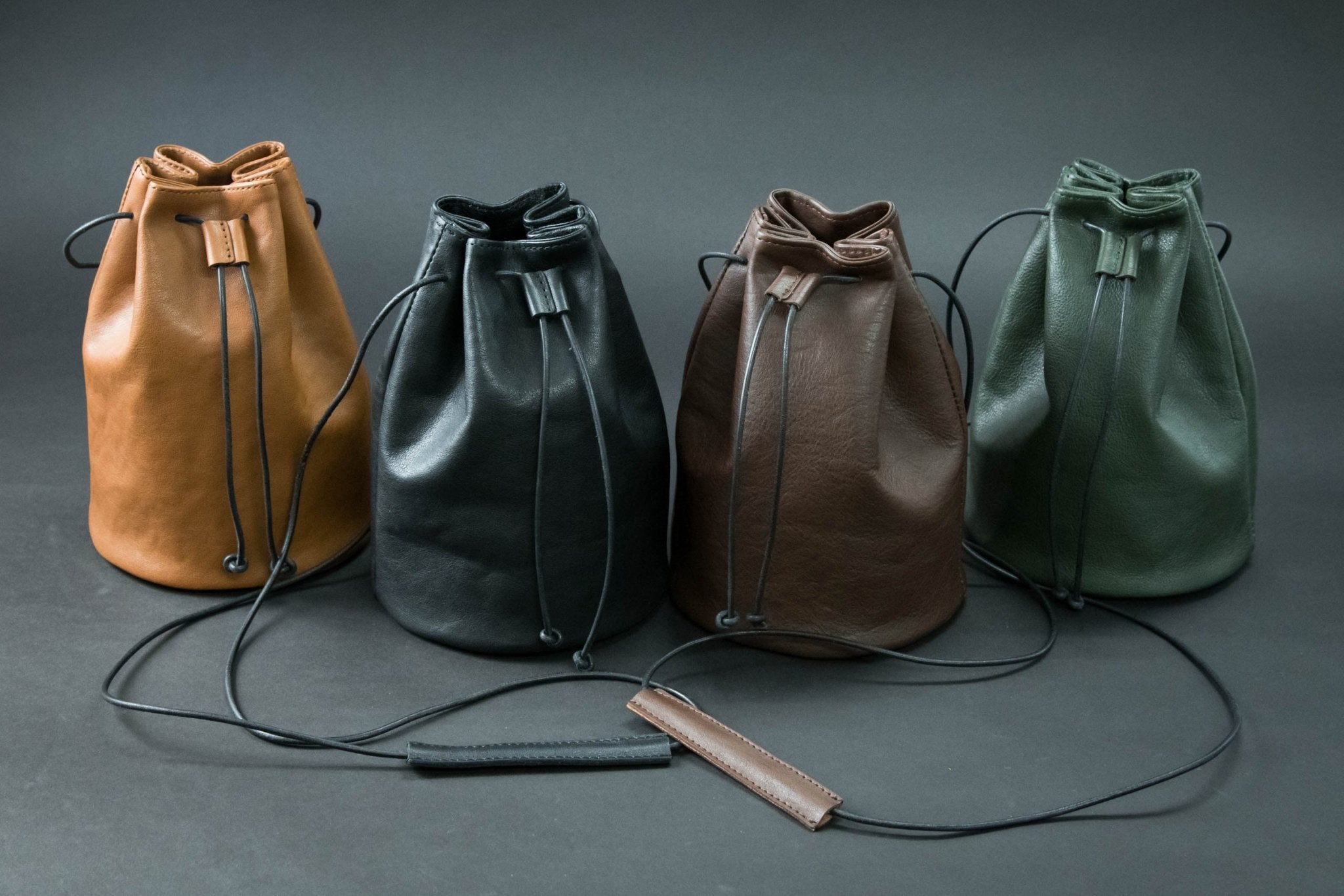 新進工房巾着レザーバッグ H1M4Pボアーチポルティラ_fn_B – 新進工房