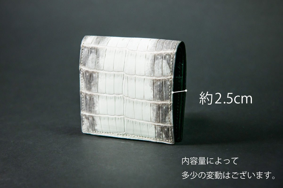 新進工房 sinsin ヒマラヤ クロコ ヒマラヤ クロコダイル 財布 L字 最高級ヒマラヤクロコバタール大好評発売中！ - sinsinレビュー